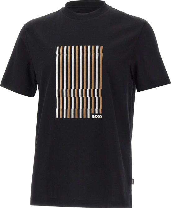 26SS 보스 반팔 티셔츠 50560466001 BLACK