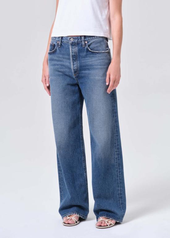  에이골디 데님 팬츠 아골드 로우 슬렁 배기 30.5인치 진 - AGOLDE