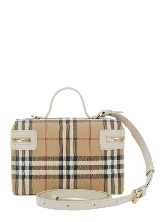 26SS 버버리 체크 배니티 백 8125135B7348 Beige - BURBERRY