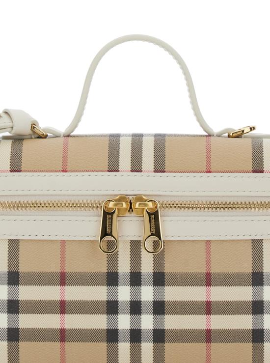 26SS 버버리 체크 배니티 백 8125135B7348 Beige - BURBERRY