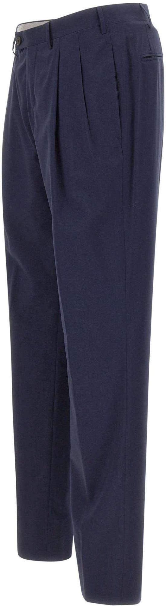 26SS 꼬르넬리아니 스트레이트 팬츠 27457527184870017R NAVY - CORNELIANI