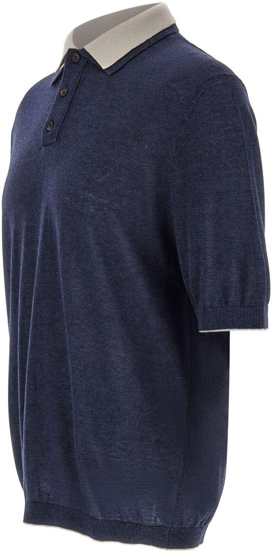 26SS 일레븐티 폴로 티셔츠 M76POLM01MAG0M0591101 NAVY - ELEVENTY