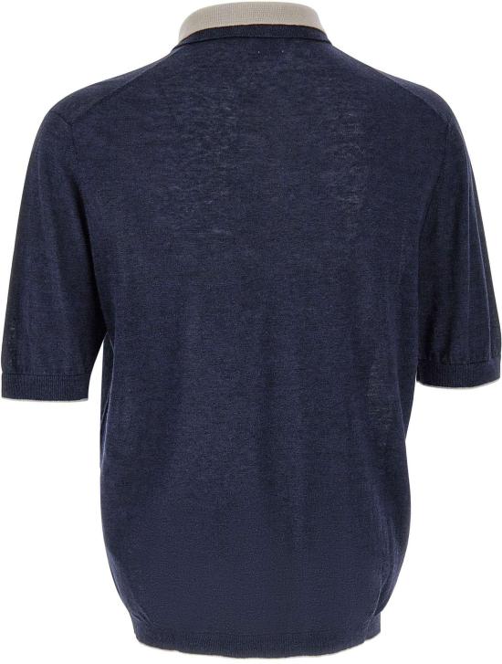 26SS 일레븐티 폴로 티셔츠 M76POLM01MAG0M0591101 NAVY - ELEVENTY