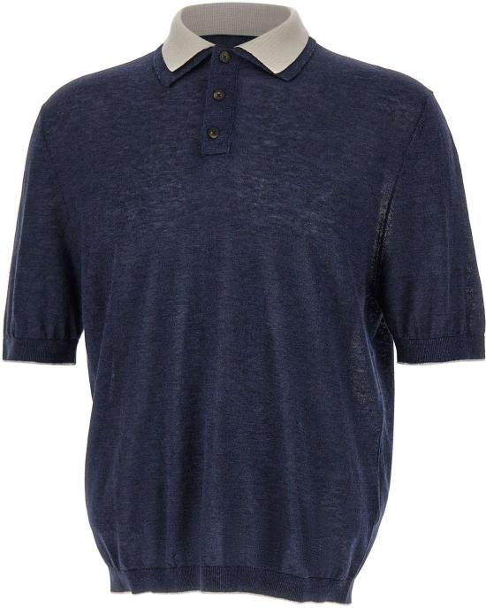 26SS 일레븐티 폴로 티셔츠 M76POLM01MAG0M0591101 NAVY