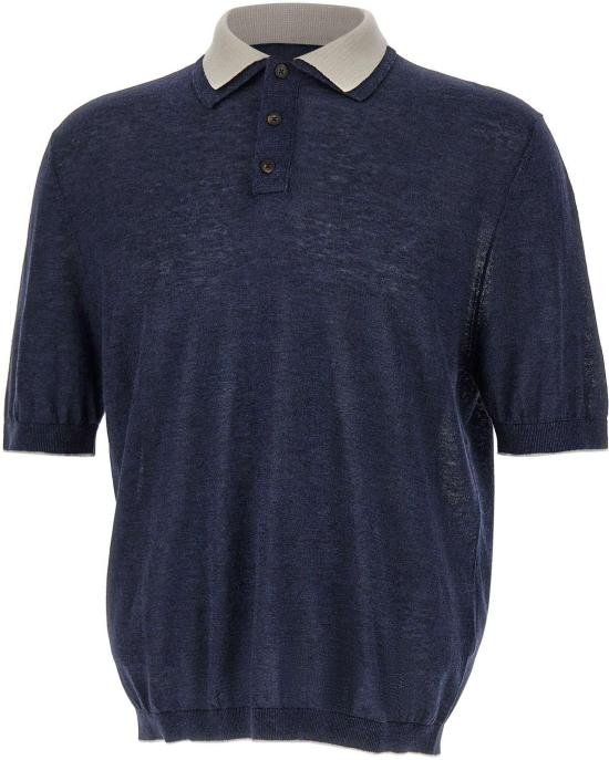 26SS 일레븐티 폴로 티셔츠 M76POLM01MAG0M0591101 NAVY