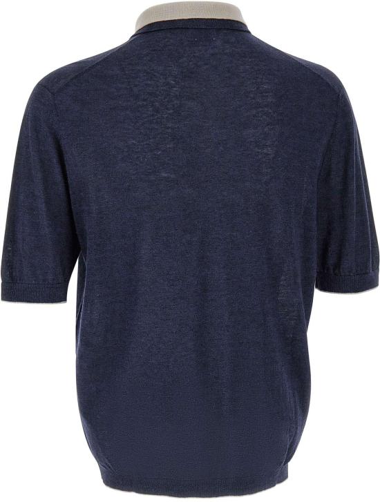 26SS 일레븐티 폴로 티셔츠 M76POLM01MAG0M0591101 NAVY - ELEVENTY