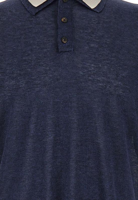26SS 일레븐티 폴로 티셔츠 M76POLM01MAG0M0591101 NAVY - ELEVENTY