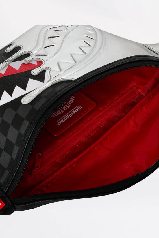 26SS 스프레이그라운드 벨트백 910B8926NSZ WHITE BLACK Silver - SPRAYGROUND