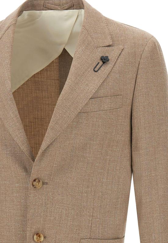 26SS 라르디니 수트 자켓 ES688AEESIF64507420 BEIGE - LARDINI