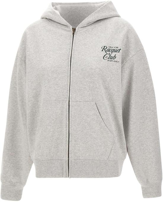 26SS 스포티앤리치 후드 티셔츠 ST08861430GY03HEATHGRAY LICHTGREY