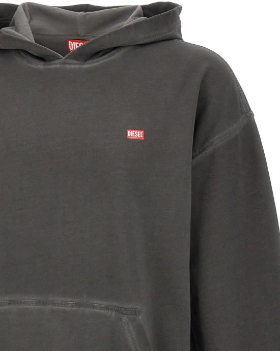 25FW 디젤 S BOXT 후드 T4 스웨터 A193330IKBR9XX DONKERGREY - DIESEL