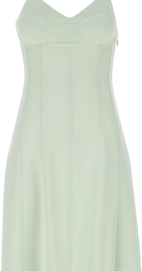 25SS 엘리자베타프랜치 롱 원피스 AB74852E2124 LIME - ELISABETTA FRANCHI