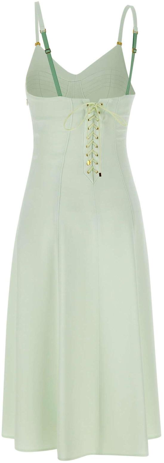 25SS 엘리자베타프랜치 롱 원피스 AB74852E2124 LIME - ELISABETTA FRANCHI