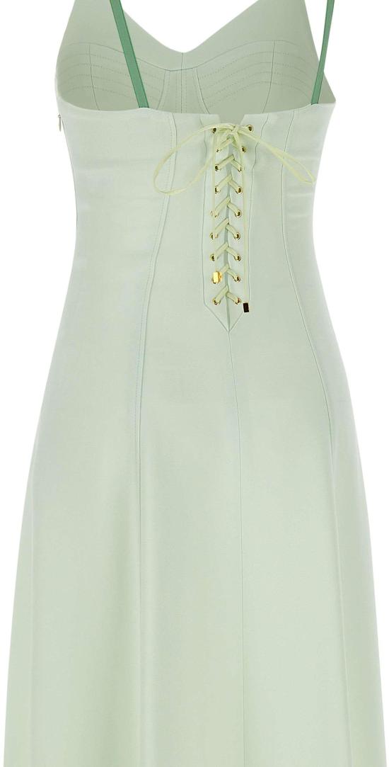 25SS 엘리자베타프랜치 롱 원피스 AB74852E2124 LIME - ELISABETTA FRANCHI