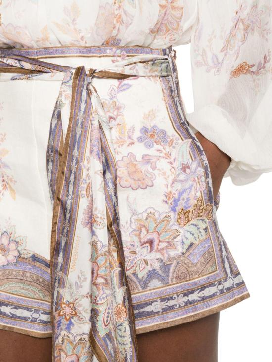 26SS 짐머만 숏팬츠 5214AS261CBPA WHITE - ZIMMERMANN