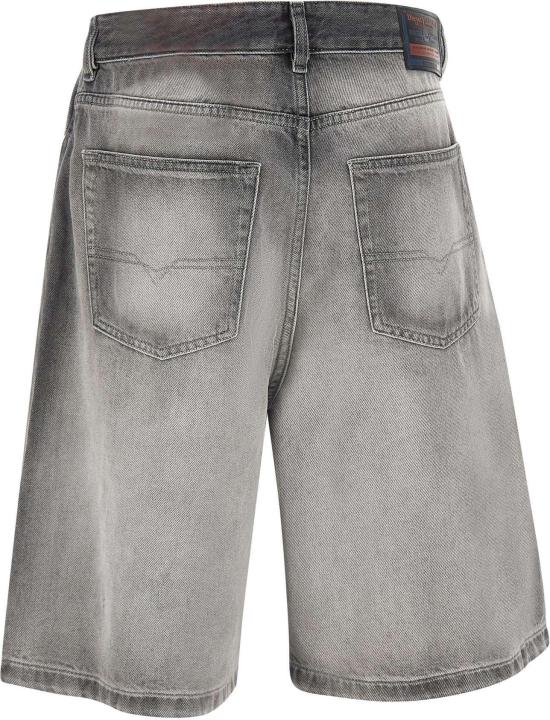 26SS 디젤 드-사이어-쇼트-Fsi 쇼츠 인 소프트 스켈레톤 데님 A2383609P2802 LICHTGREY - DIESEL