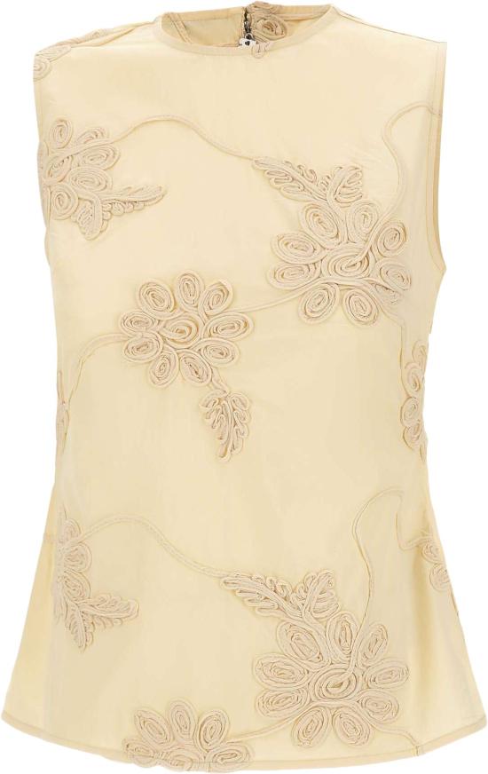 26SS 로테이트 민소매 티셔츠 1155561366 WHITE