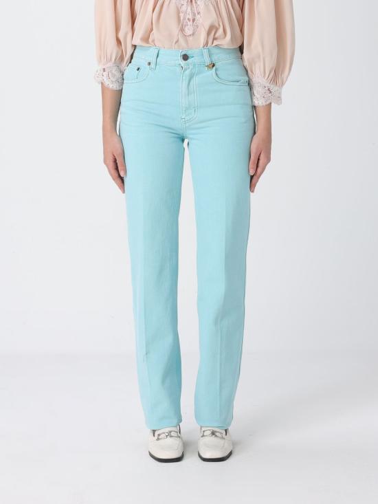 26SS 끌로에 데님 팬츠 CH26UDP11252 47D Turquoise