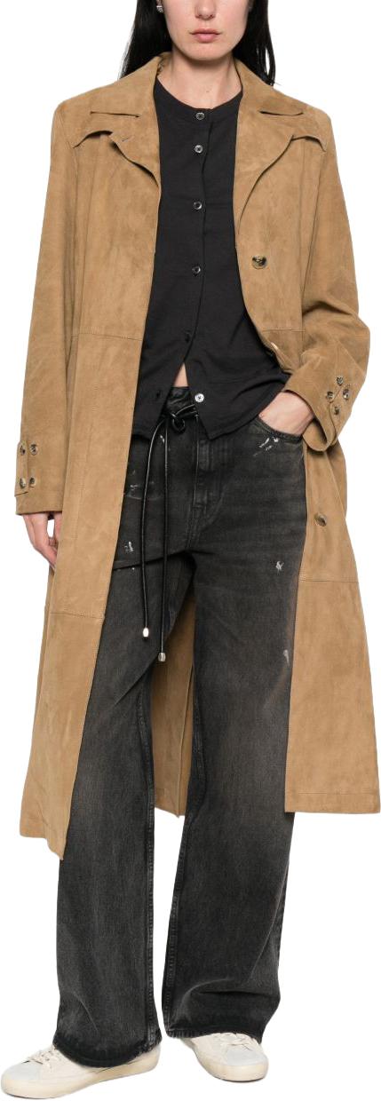 26SS 골든구스 트렌치 코트 GWP02565P00230315155 BEIGE - GOLDEN GOOSE