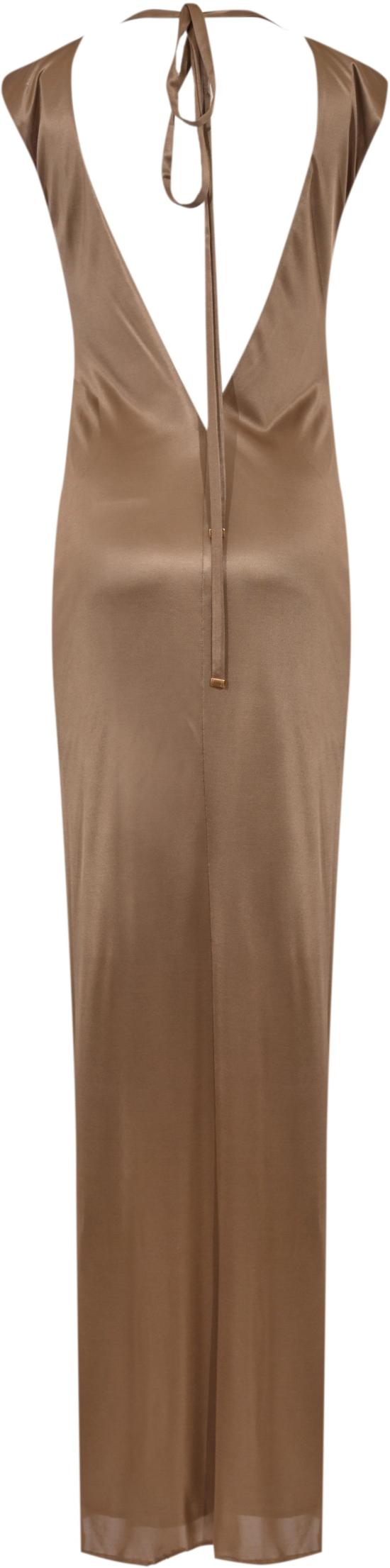 26SS 엘리자베타프랜치 롱 원피스 ABR2461E2229 BEIGE - ELISABETTA FRANCHI