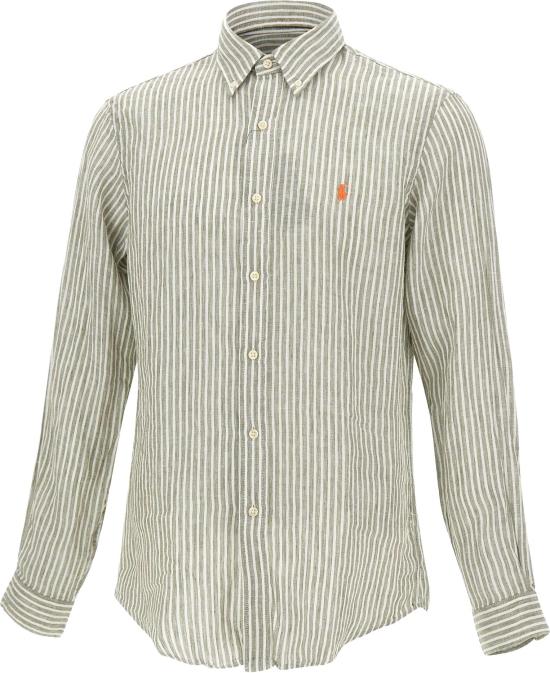 26SS 랄프 로렌 긴팔 셔츠 710B15594001 WHITE