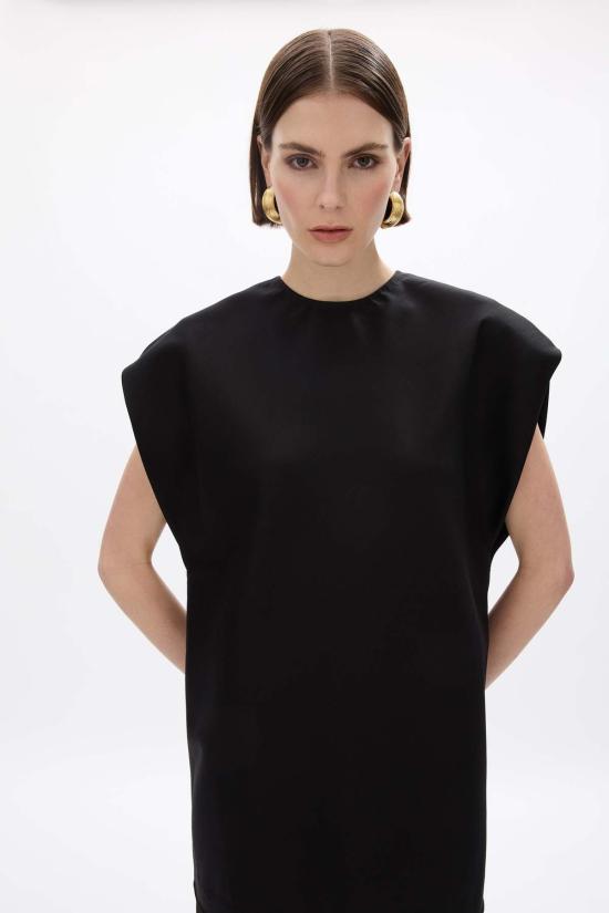  레이첼 길버트 롱 원피스 비다 시프트 드레스 블랙 - RACHEL GILBERT