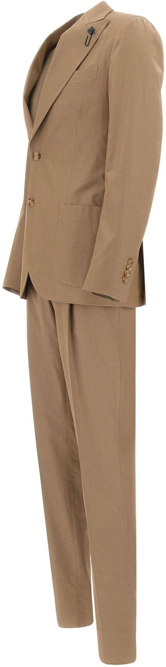 26SS 라르디니 수트 세트 ES890AEESIF64407420BE BEIGE - LARDINI