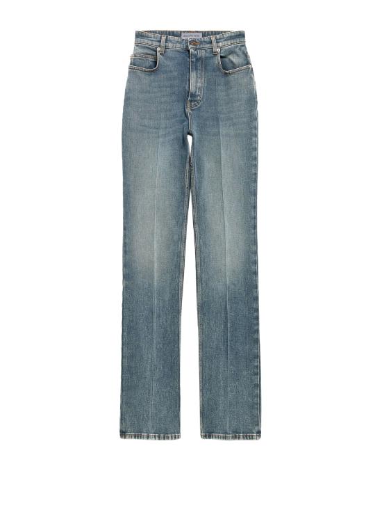 26SS 발렌시아가 숏팬츠 872177 TUW694129 DIRTY VINTAGE BLUE