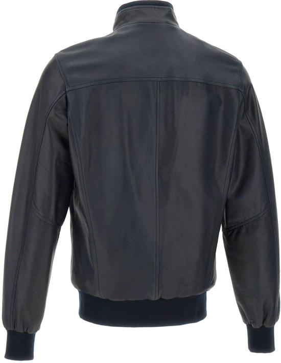 26SS 발바 가죽 자켓 482000006 NAVY - BARBA