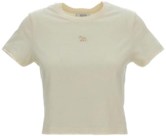 26SS 메종키츠네 베이비 폭스 베이비 티셔츠 MW00105KJ70260063 WHITE