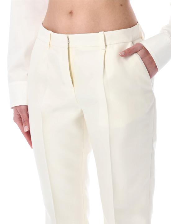 26SS 발렌시아가 스트레이트 팬츠 872125TUT22 9002 IVORY - BALENCIAGA