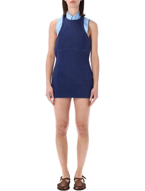 26SS 미우미우 숏 원피스 MF634519JY F0021 INCHIOSTRO