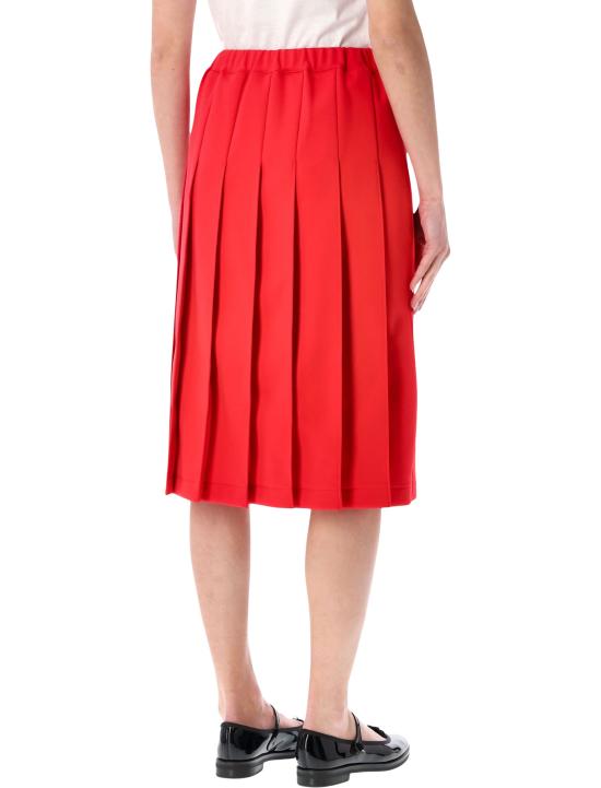 26SS 꼼데가르송 미디 스커트 NQS007 2 RED - COMME DES GARCONS