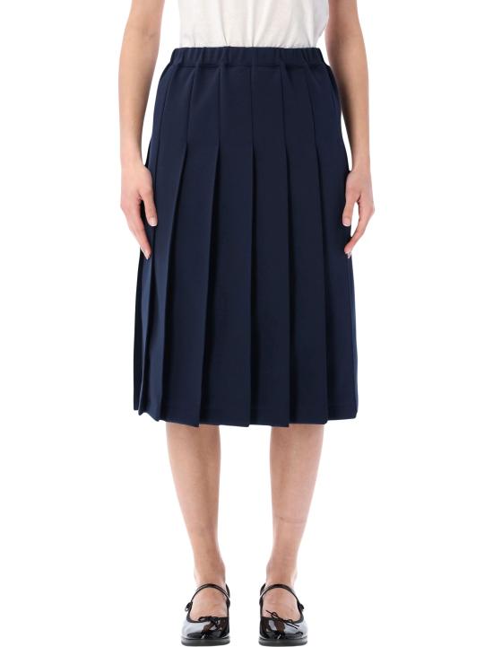 26SS 꼼데가르송 미디 스커트 NQS007 1 NAVY BLUE