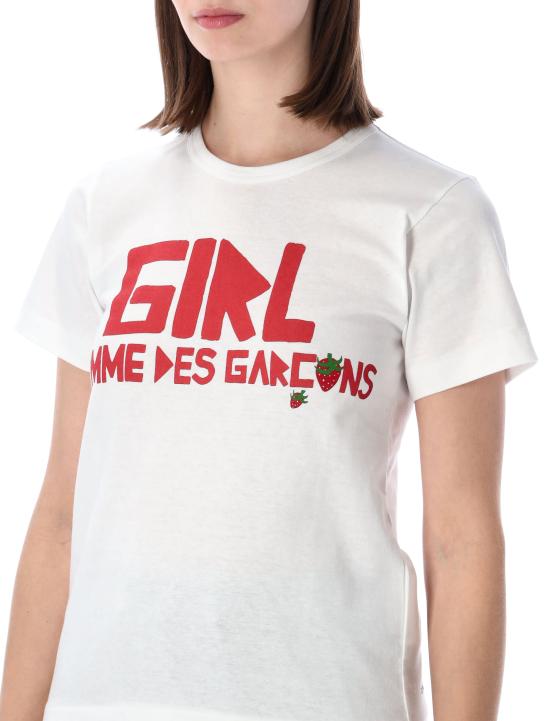 26SS 꼼데가르송 반팔 티셔츠 NQT502 1 WHITE - COMME DES GARCONS