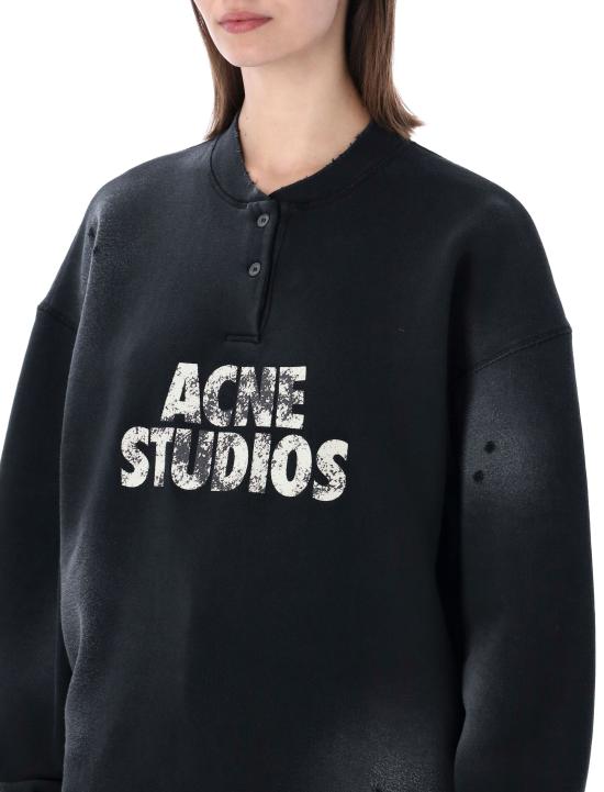 26SS 아크네 스튜디오 스웨터 AI0181 900 BLACK - ACNE STUDIOS