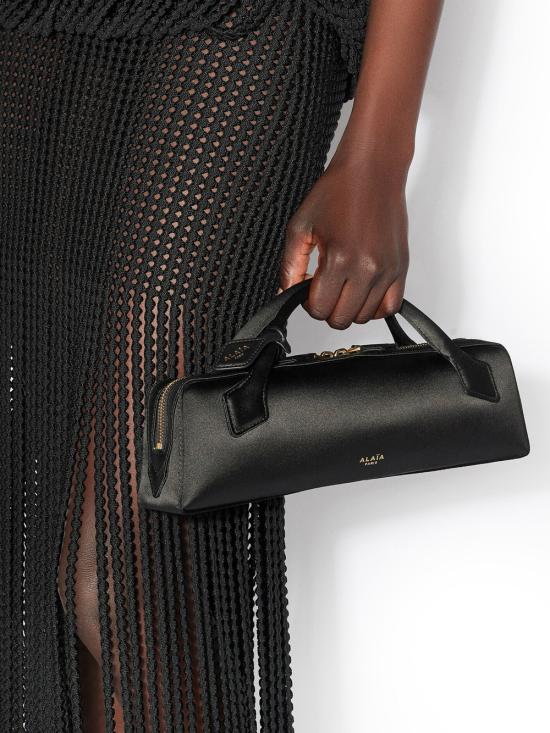 26SS 알라이아 토트백 AA1S06026A024 999 BLACK - ALAIA