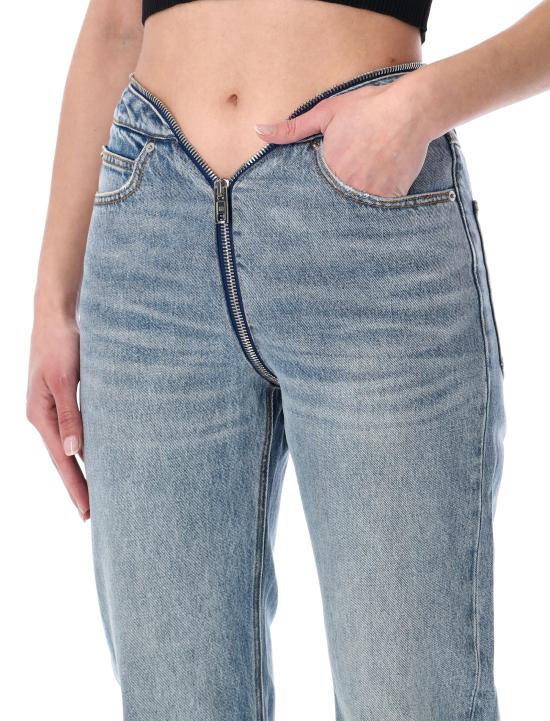 26SS 알렉산더 왕 스트레이트 팬츠 4DC2264984 427D LIGHT INDIGO - ALEXANDER WANG