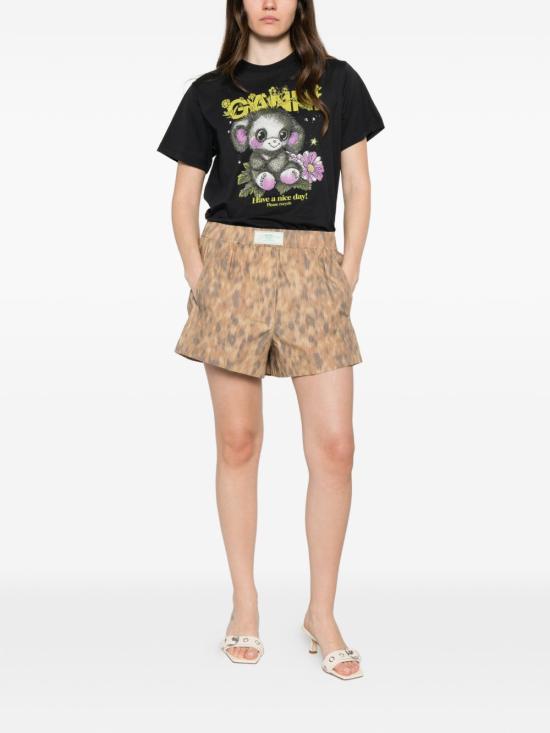 26SS 가니 스트레이트 팬츠 A1110054ZZT BEIGE - GANNI