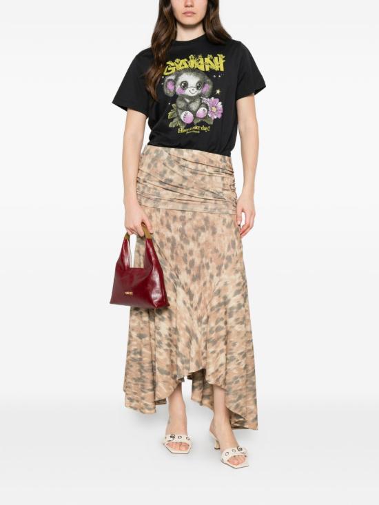 26SS 가니 롱 스커트 A1090246ZZT BEIGE - GANNI