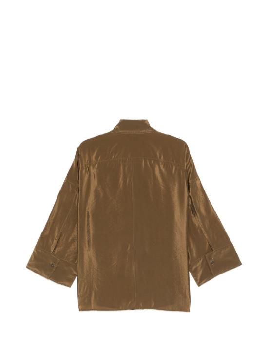 26SS 알베르토비아니 블라우스 MM868VI009317 MARRONE - ALBERTO BIANI