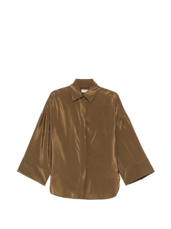 26SS 알베르토비아니 블라우스 MM868VI009317 MARRONE