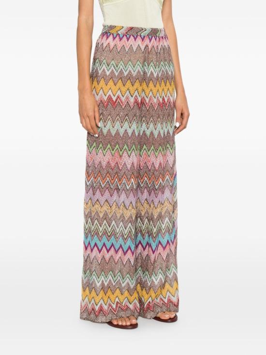 26SS 미소니 팔라초 팬츠 MC25SI01BR014KSM9YK MULTICOLOR - MISSONI