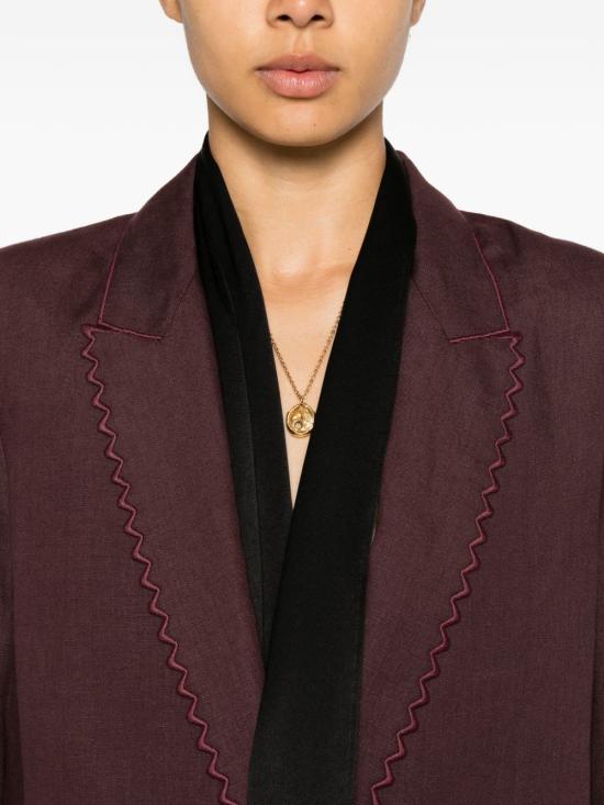 26SS 포르테포르테 수트 자켓 14825BISMYJACKETFONDANT MARRONE - FORTE FORTE