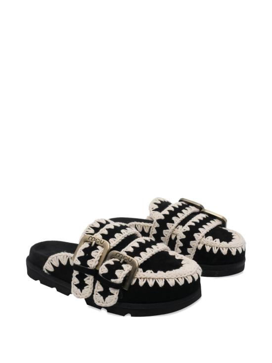 26SS 모우 뮬/슬리퍼 SW631003ABKWH BLACK - MOU