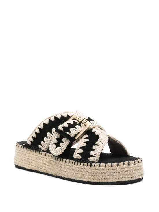 26SS 모우 뮬/슬리퍼 SW641003ABKWH BLACK - MOU