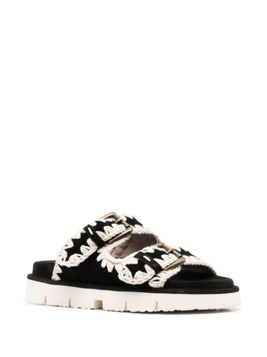 26SS 모우 뮬/슬리퍼 SW461005ABKWH BLACK - MOU