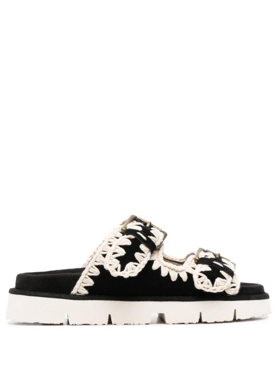 26SS 모우 뮬/슬리퍼 SW461005ABKWH BLACK