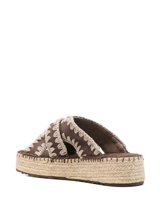 26SS 모우 뮬/슬리퍼 SW641003ADPBRO BROWN - MOU