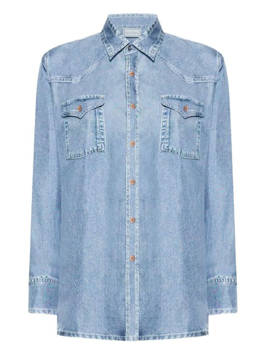 26SS 피에르루이마샤 데님 셔츠 ALOESCML12657516081102 AZZURRO